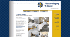 Desktop Screenshot of fliesenleger-vm.de